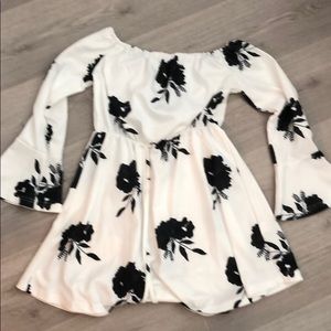 Off the shoulder dress